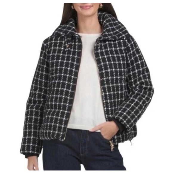Jason Wu Jackets & Blazers - NWT Jason Wu Black and White Puffer Jacket